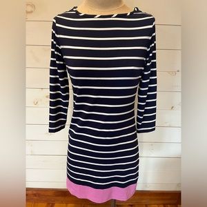 Southern Tide Striped Performance Dress